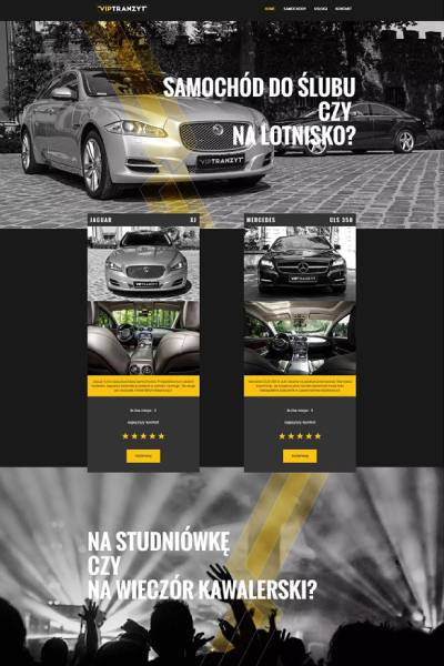 Strona internetowa dla firmy przewozowej z Wałbrzycha